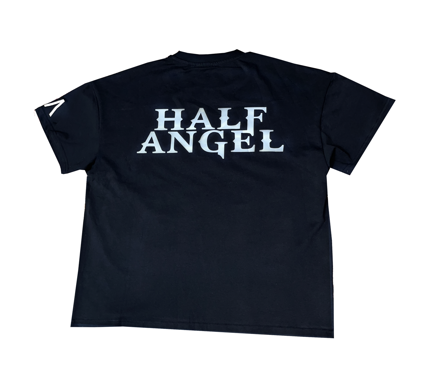 Half Angel Crystal Tee