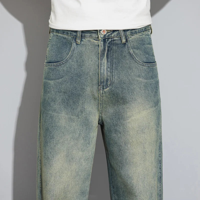 Vintage Loose Fit Straight Jeans