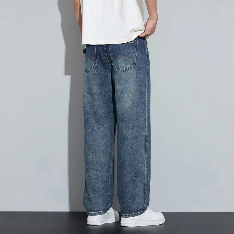 Vintage Loose Fit Straight Jeans