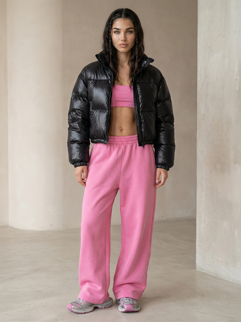 Women’s Short Cotton-Padded Jacket