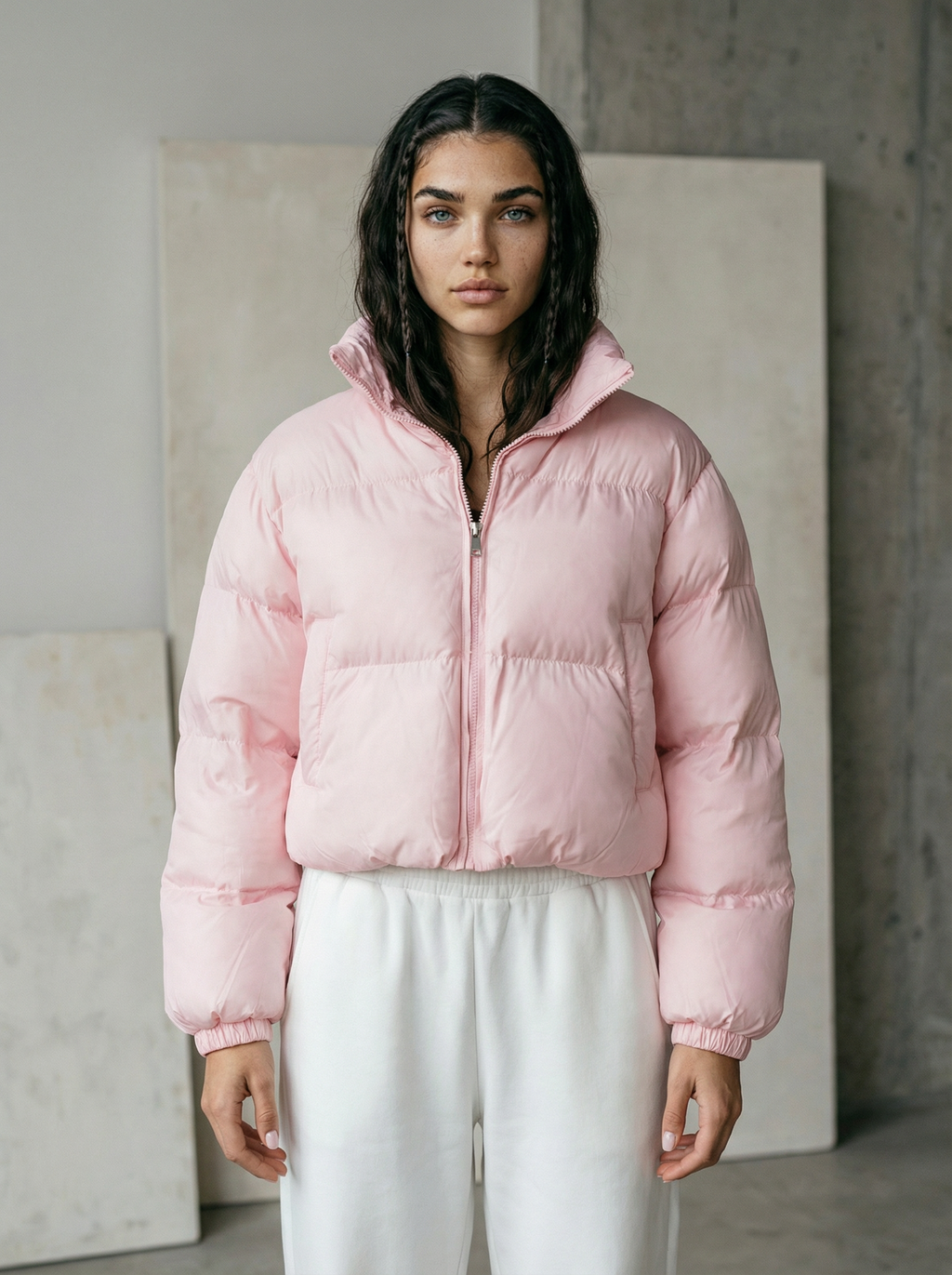 Women’s Short Cotton-Padded Jacket