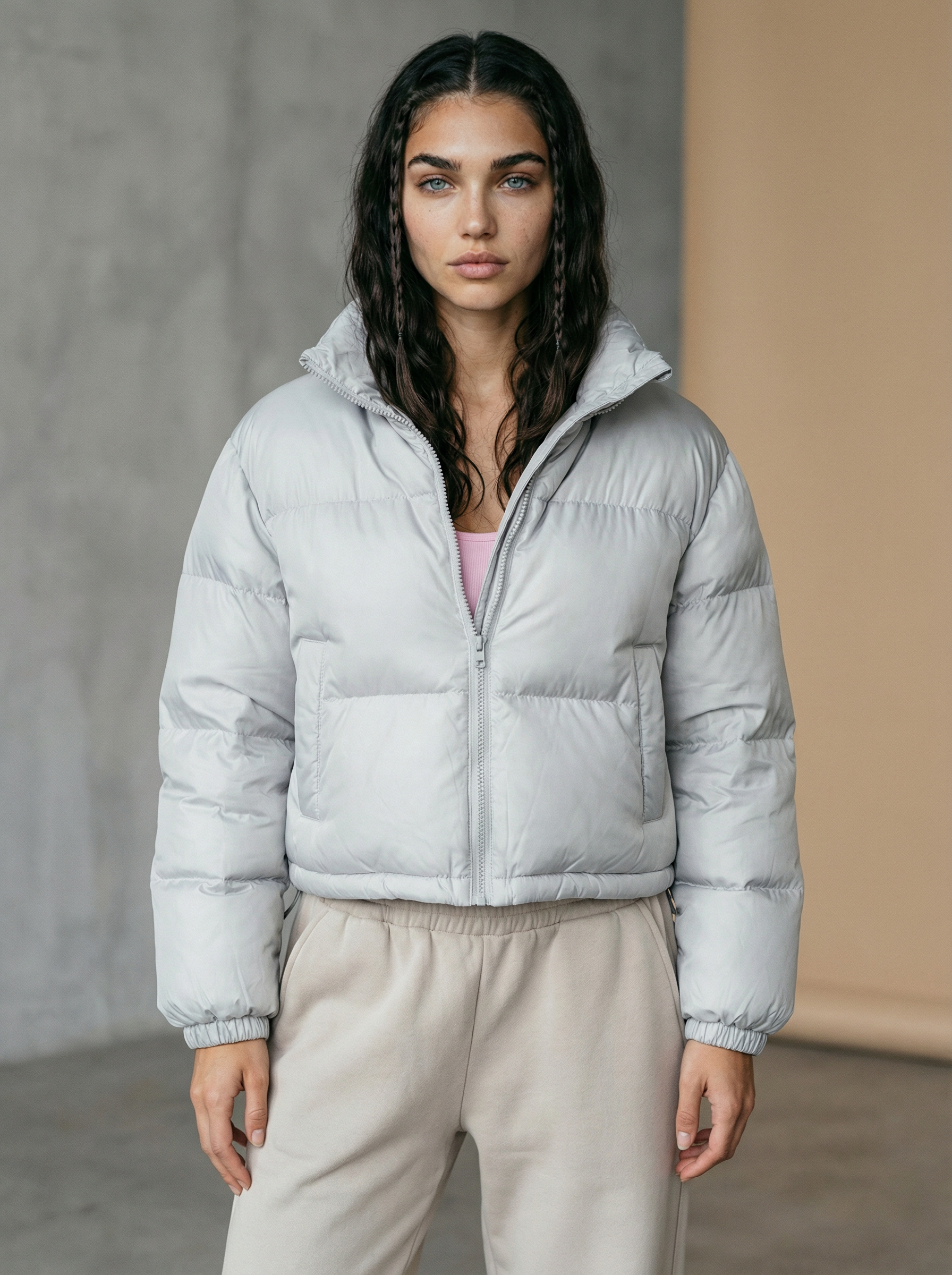 Women’s Short Cotton-Padded Jacket