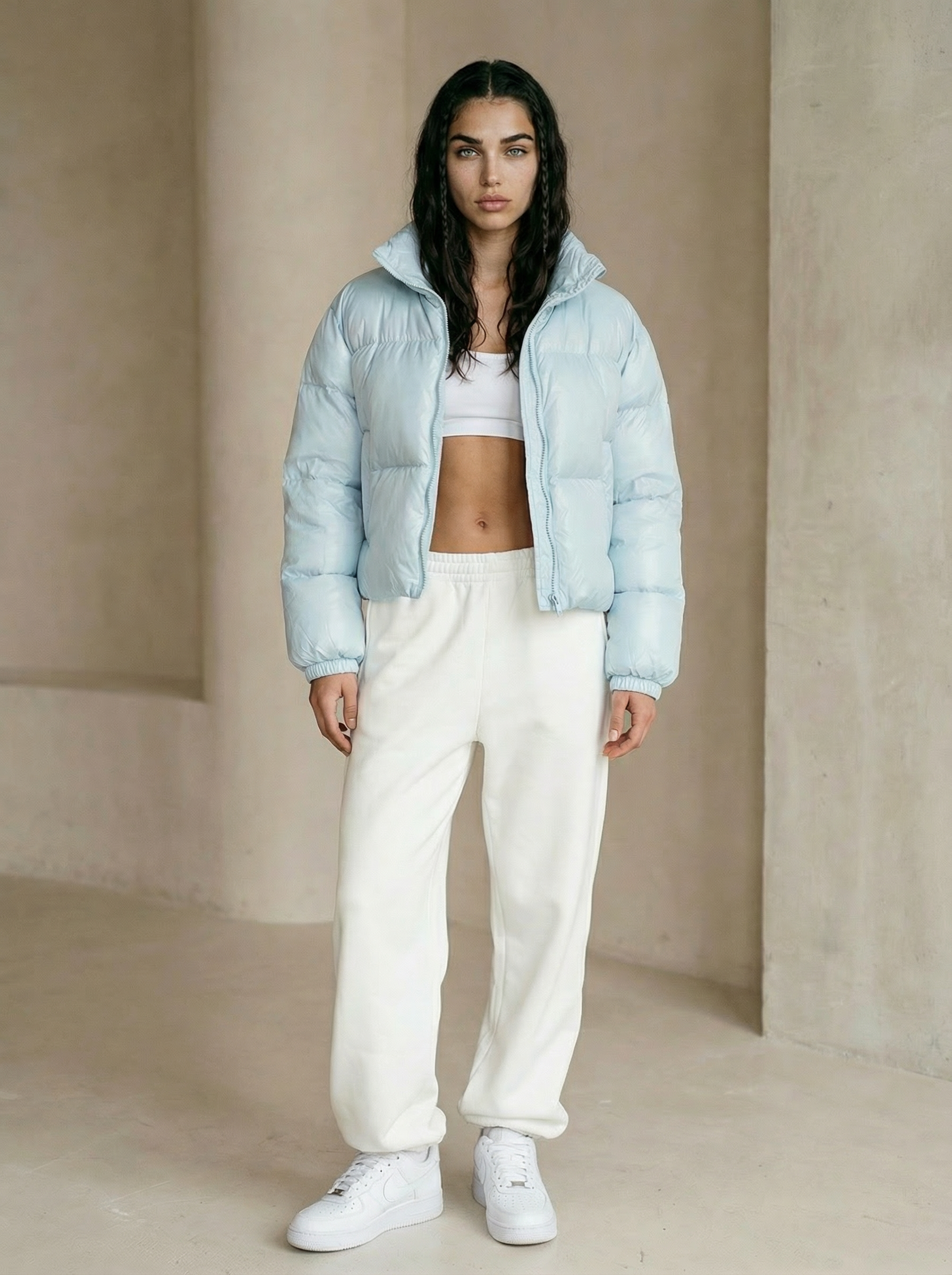 Women’s Short Cotton-Padded Jacket