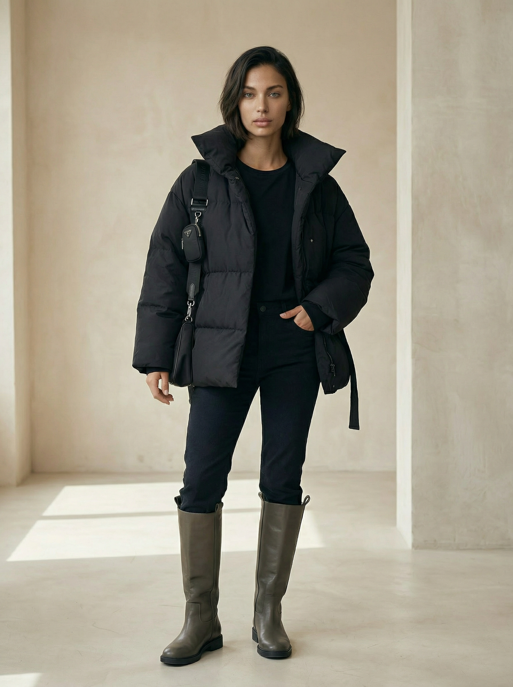 Women’s Faux Fur Coat – Vintage Patchwork, Warm & Stylish